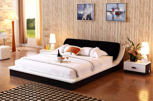 Giường ngủ cao cấp kiểu dáng sang trọng KMC224