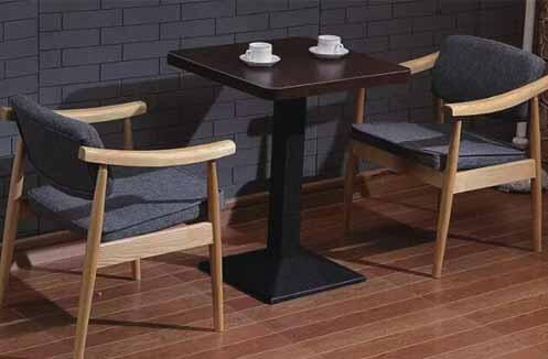 Bộ bàn ghế cafe gỗ tự nhiên HOY Model TM149