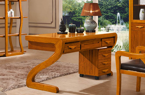 Mẫu bàn giám đốc hiện đại chữ Z độc đáo CNS3P002