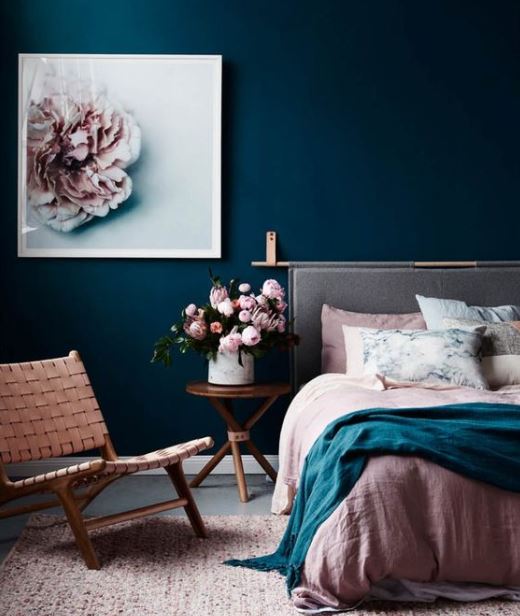 Ghế tựa mây tre đan phong cách vintage ấn tượng cho phòng ngủ