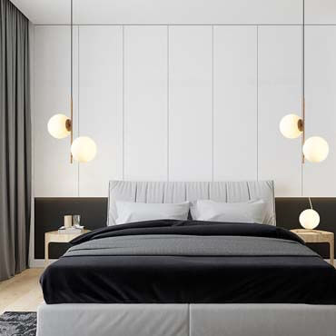  Đèn trang trí phòng ngủ giá rẻ kiểu dáng đa dạng, nhiều phong cách