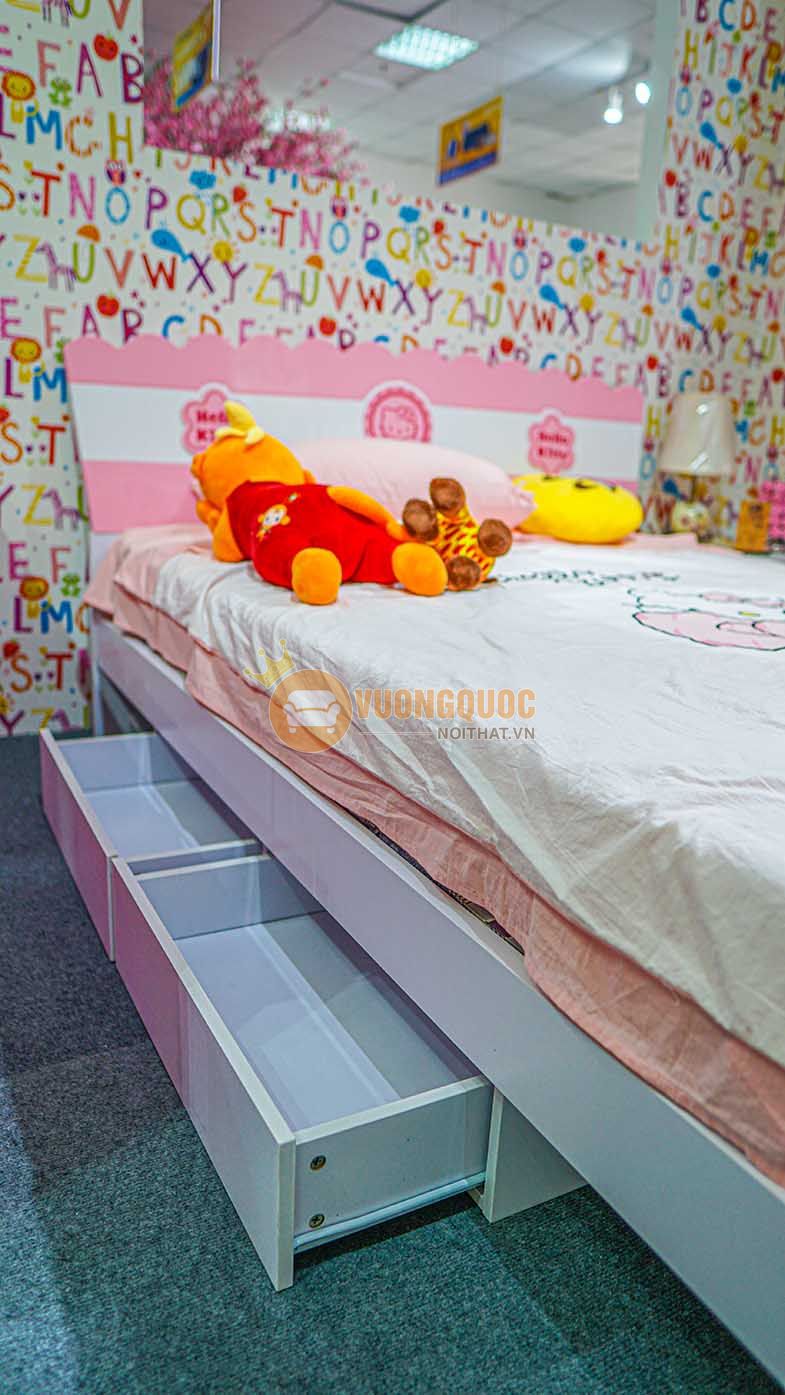 Giường ngủ công chúa sắc hồng HHM808G-7
