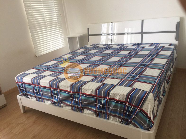 Giường ngủ nhập khẩu cao cấp SLP011G-3