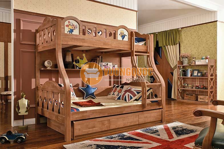 Những phòng ngủ trẻ em đẹp nhất thế giới với giường tầng
