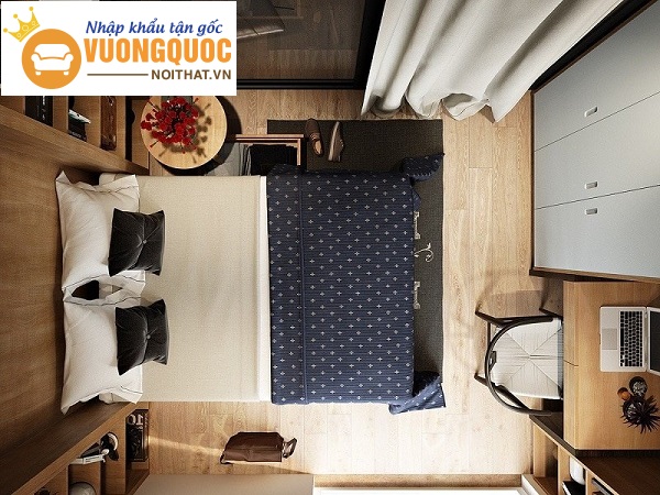 Cách thiết kế, bố trí phòng ngủ có diện tích nhỏ hẹp