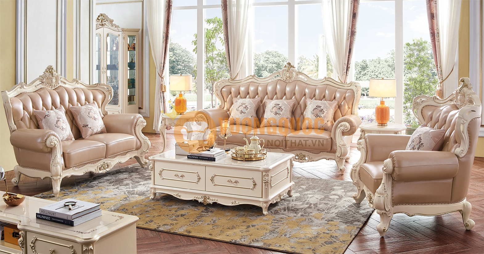 Sofa tân cổ điển pháp mang đến nét sang trọng và đẳng cấp cho không gian sống của bạn. Với sự kết hợp tinh tế giữa vải và hoa văn, các chiếc sofa này đã trở thành một trong những lựa chọn hàng đầu cho các căn hộ cao cấp. Hãy xem hình ảnh để tìm hiểu thêm về sản phẩm này.