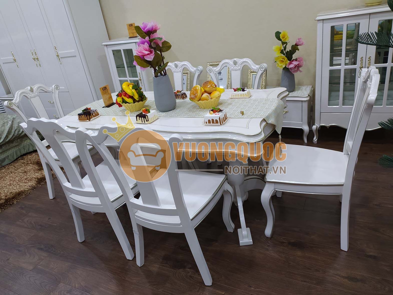 Bộ bàn ghế ăn tân cổ điển cao cấp TSG902-909