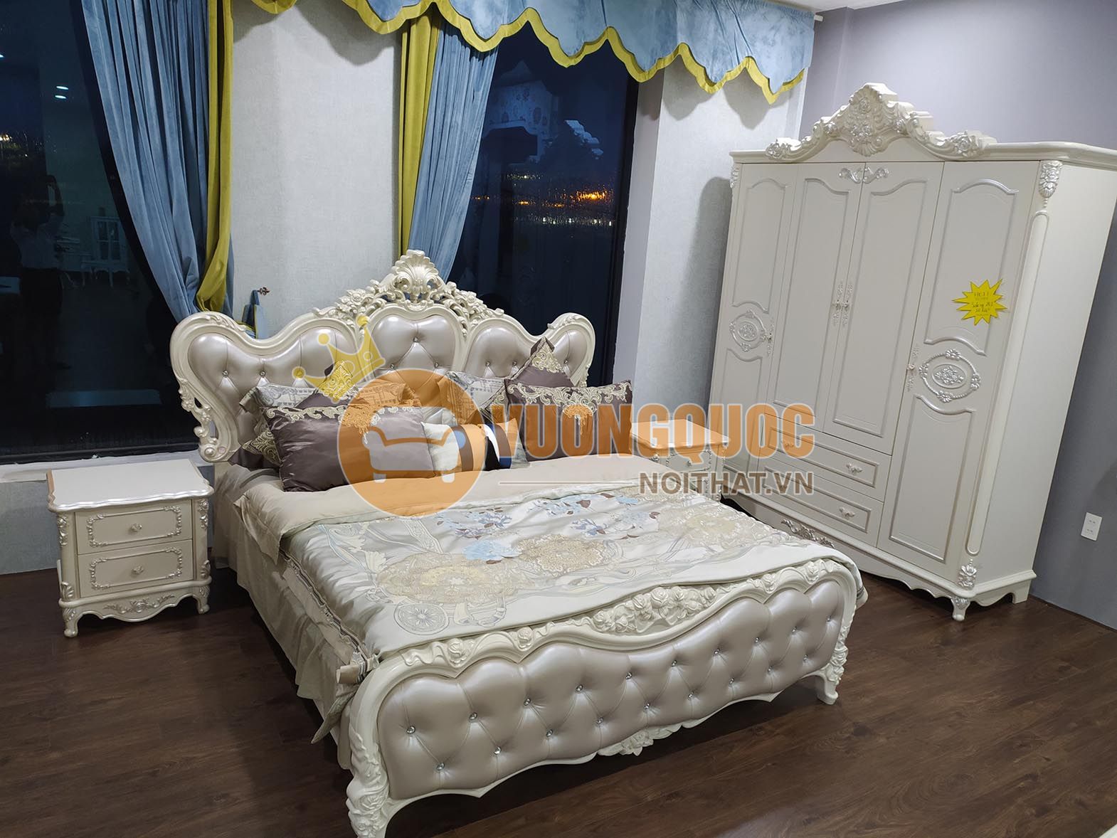 Bộ phòng ngủ tân cổ điển cao cấp JY920
