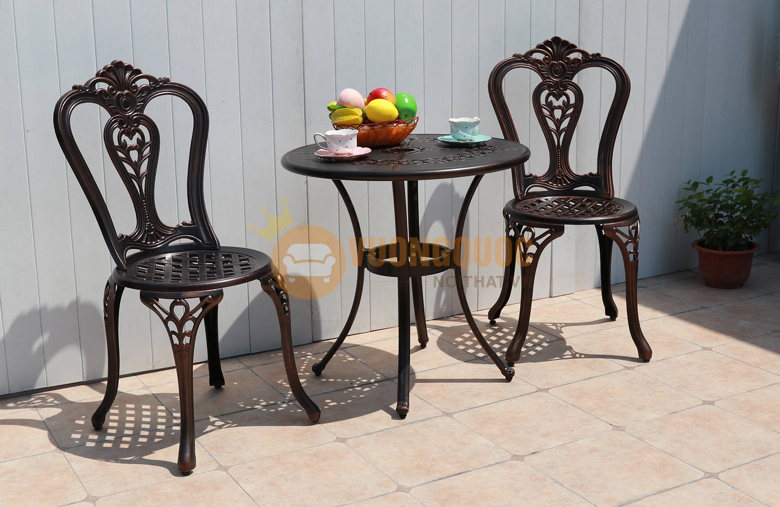 Bộ bàn ghế sân vườn cao cấp ZXM065FK041