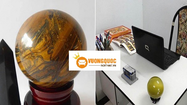 Đá phong thủy để bàn làm việc