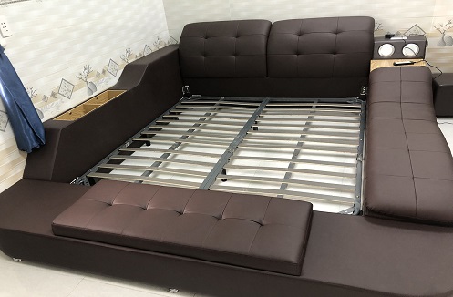 Hoàn thiện giường đa năng tiện ích cao cấp tại nhà anh Khanh – Bình Dương