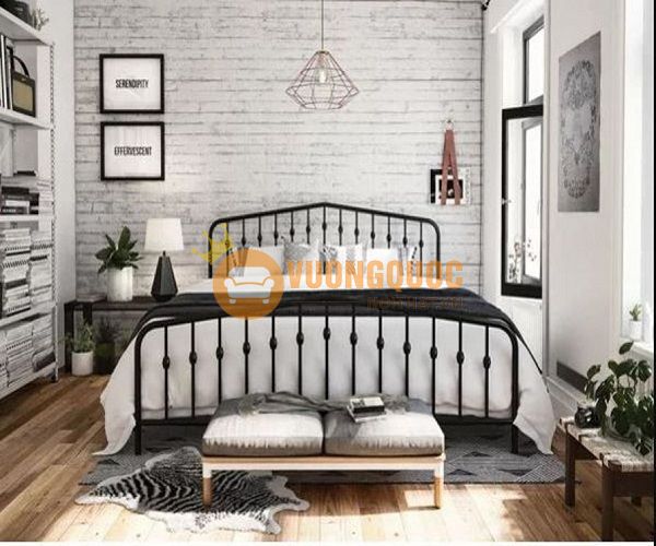 giường ngủ sắt hiện đại