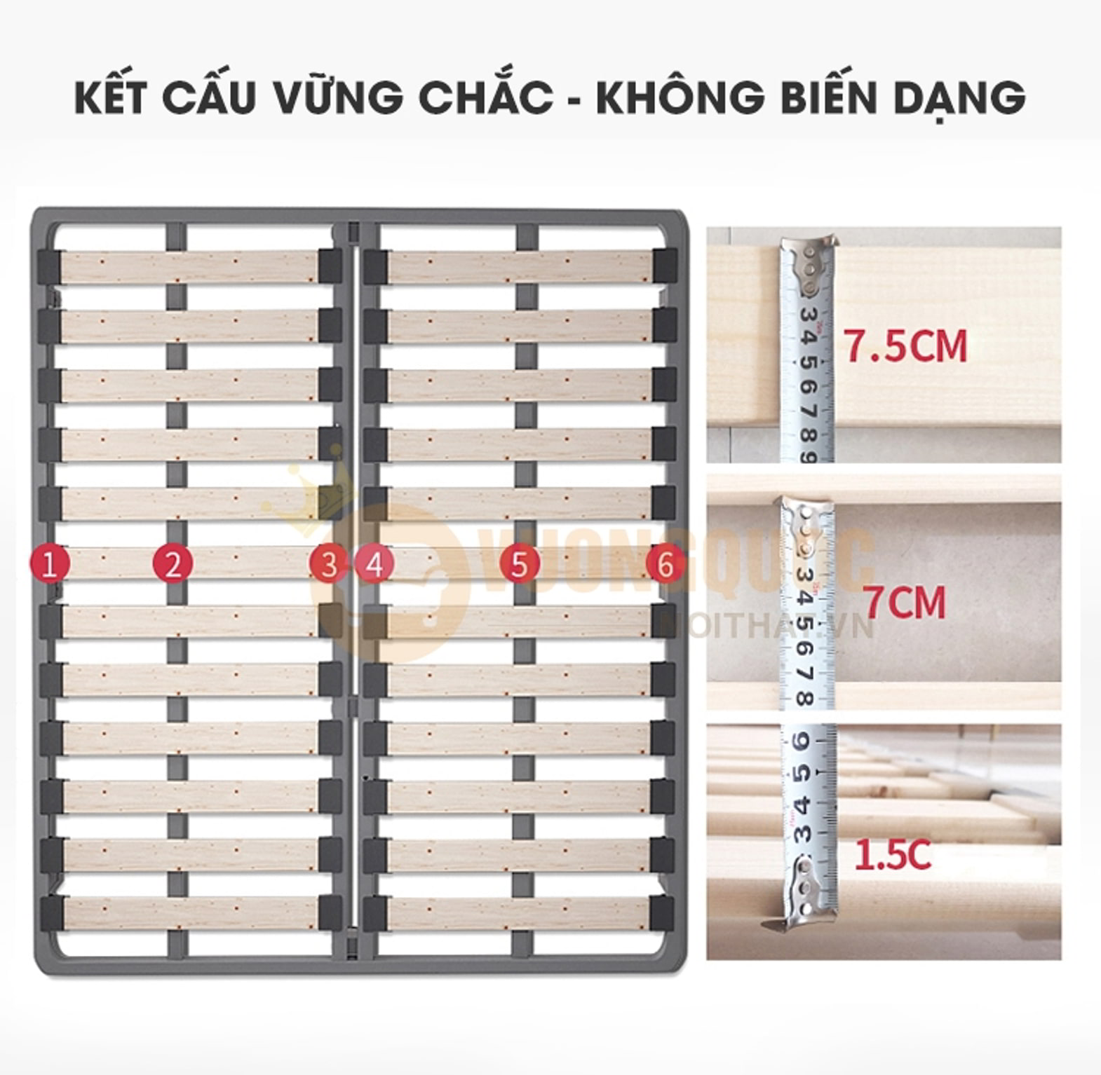 Giường ngủ cho bé hiện đại nhập khẩu FDCB82-2 dát giường vững chắc