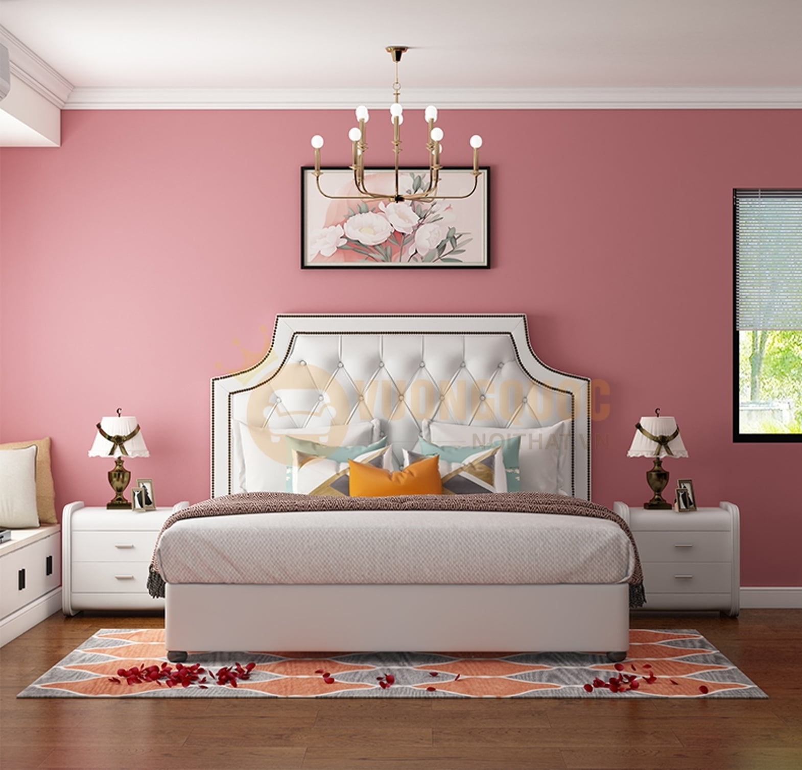 Giường ngủ cho bé cá tính thời thượng FDCB05