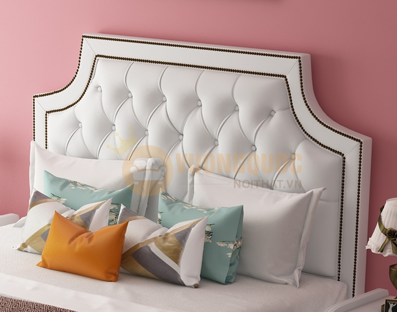 Giường ngủ cho bé cá tính thời thượng FDCB05 phần đầu giường