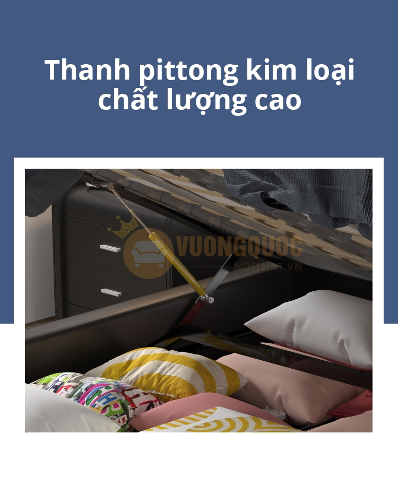 Giường ngủ cho bé thiết kế ngộ nghĩnh FDCB89 pittong đề đồ