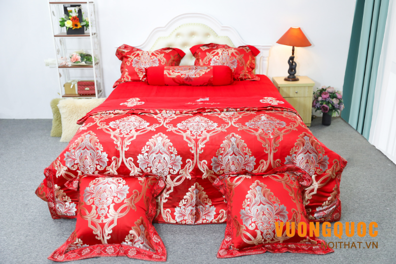 Lựa chọn màu ga giường cưới đẹp cho đêm tân hôn