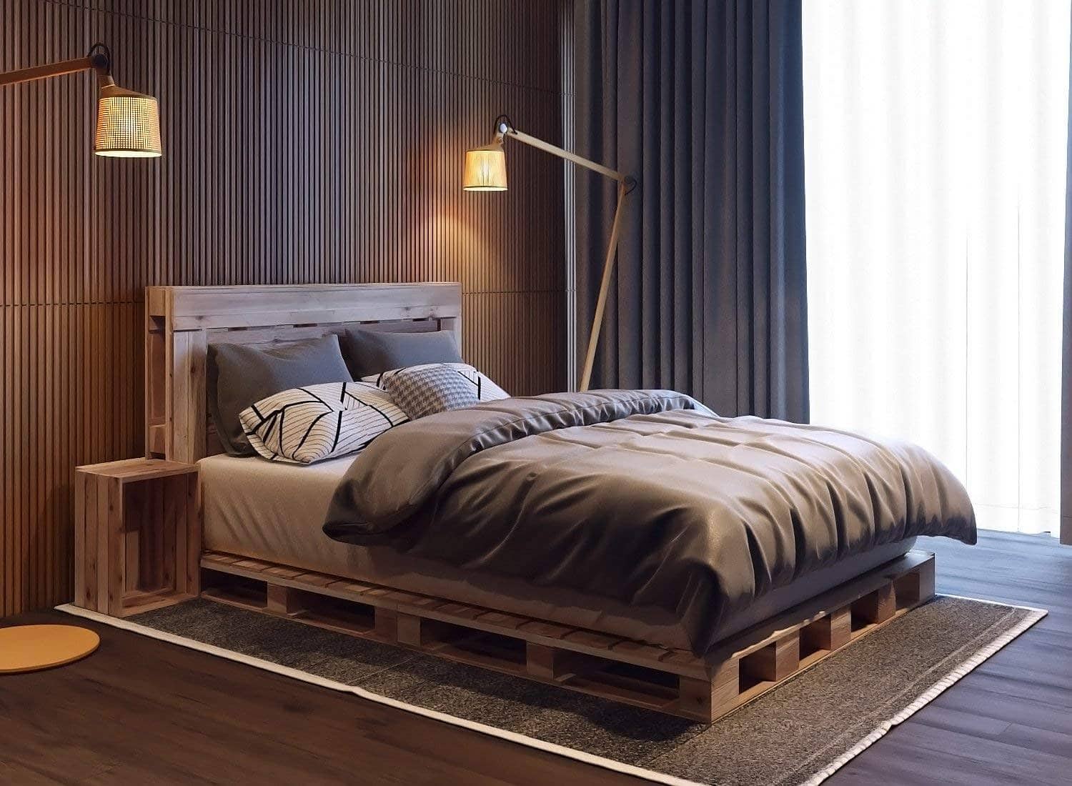 Cẩm nang: Tất tần tật về giường gỗ pallet từ A-Z