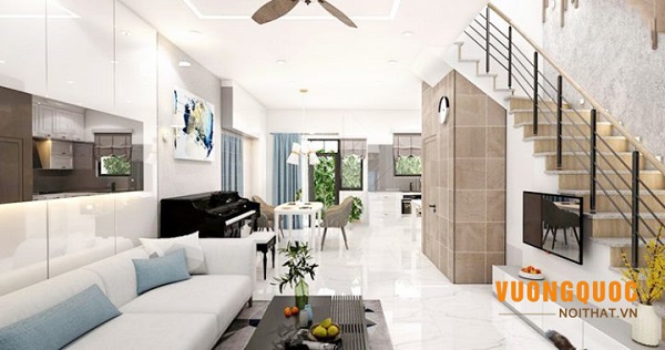 4.2. Không kê sofa dưới xà ngang 