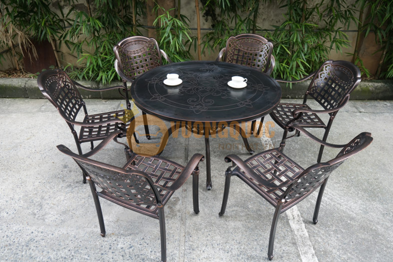Bộ bàn ghế sân vườn sang trọng đẳng cấp ZXM186H0266