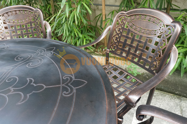 Bộ bàn ghế sân vườn sang trọng đẳng cấp ZXM186H0266