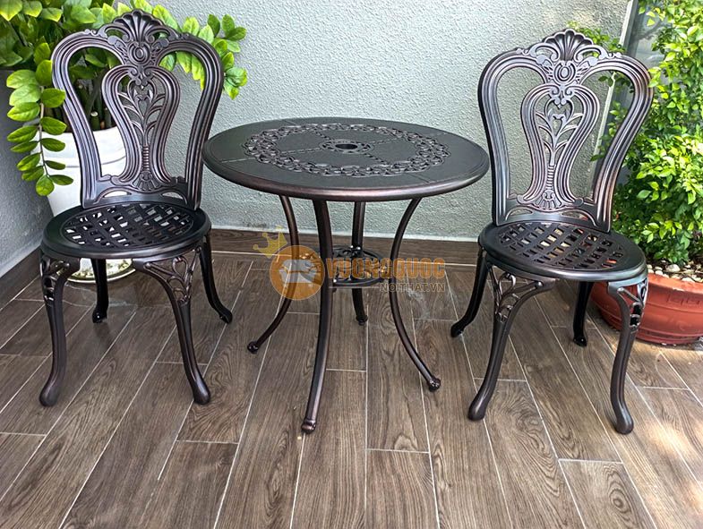 Bộ bàn ghế sân vườn cao cấp ZXM065FK041