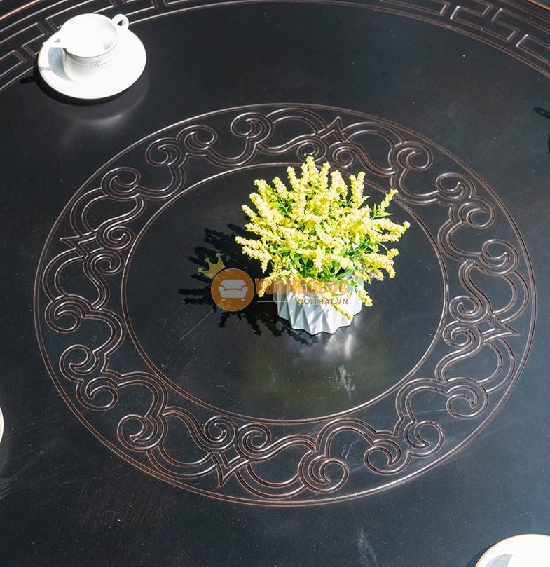 Bộ bàn ghế sân vườn thiết kế sang trọng ZXM190H048