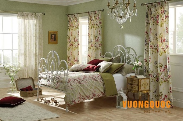 3.9. Sử dụng rèm treo cho phòng ngủ thêm lãng mạn