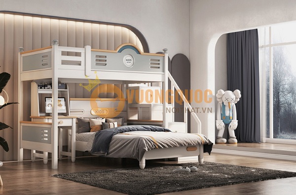 2.3. Giường ngủ kèm bàn học tiện lợi