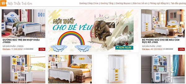 3. Mua giường ngủ cho bé trai 10 tuổi uy tín, chất lượng nhất ở đâu?
