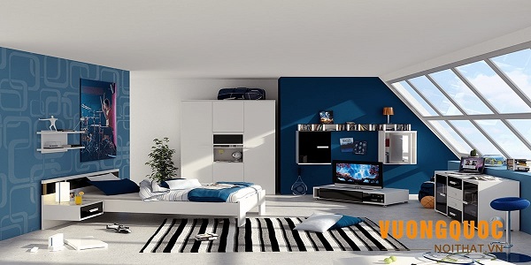 1.4. Thiết kế phù hợp với diện tích phòng ngủ