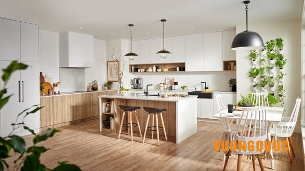 4.4. Thiết kế phòng ăn với phong cách scandinavian sang trọng