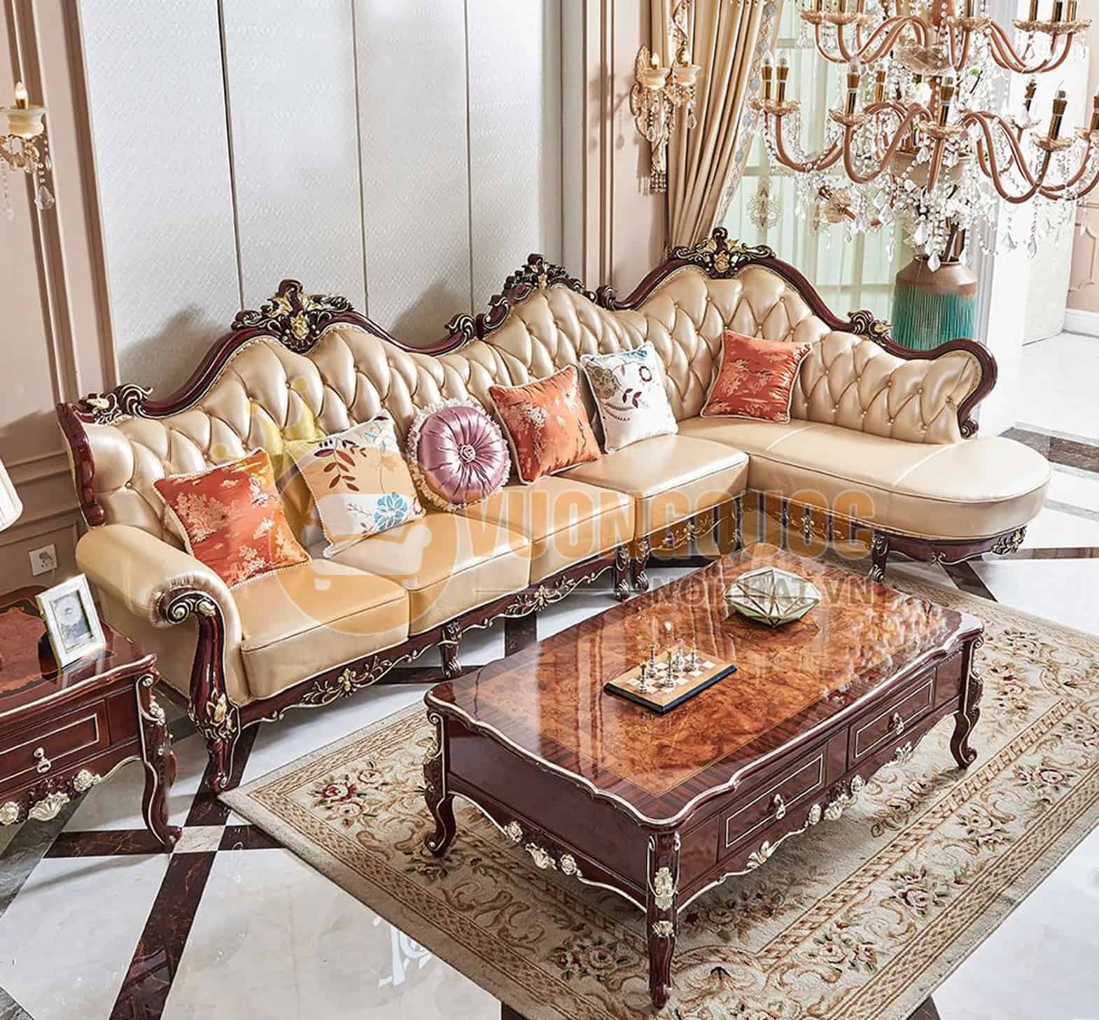 Sofa phòng khách nhà ống hiện đại GD937S