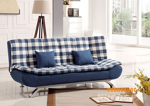 Mẫu sofa làm bằng vải đơn giản 