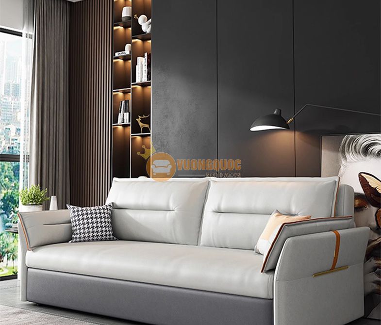 Bộ sofa thông minh kèm bàn trà đa năng tích hợp sạc điện thoại YC11