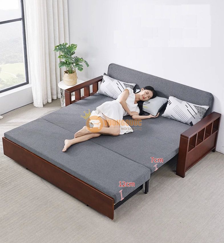 Bộ sofa thông minh kèm bàn trà nâng hạ YC001