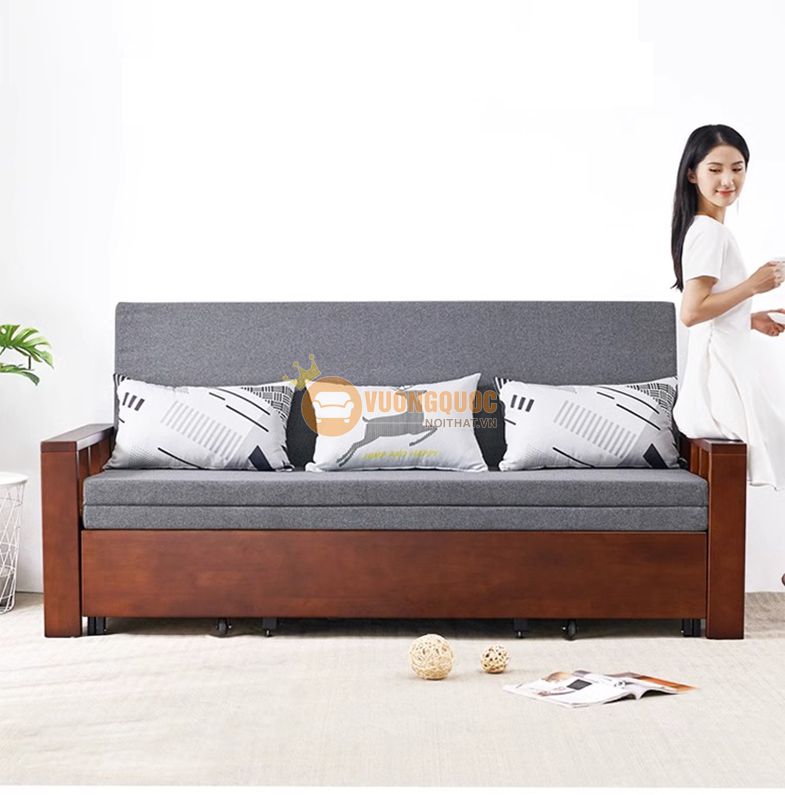 Bộ sofa thông minh kèm bàn trà nâng hạ YC001