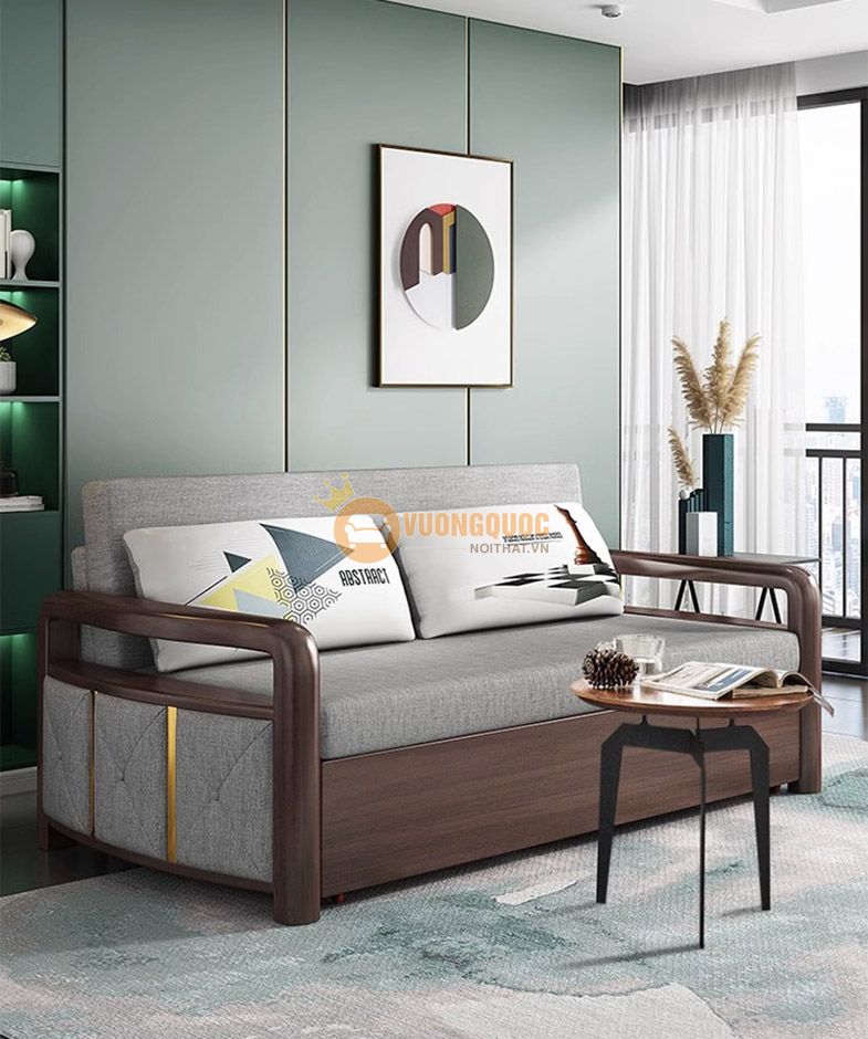 Bộ sofa thông minh kèm bàn trà nâng hạ YC002