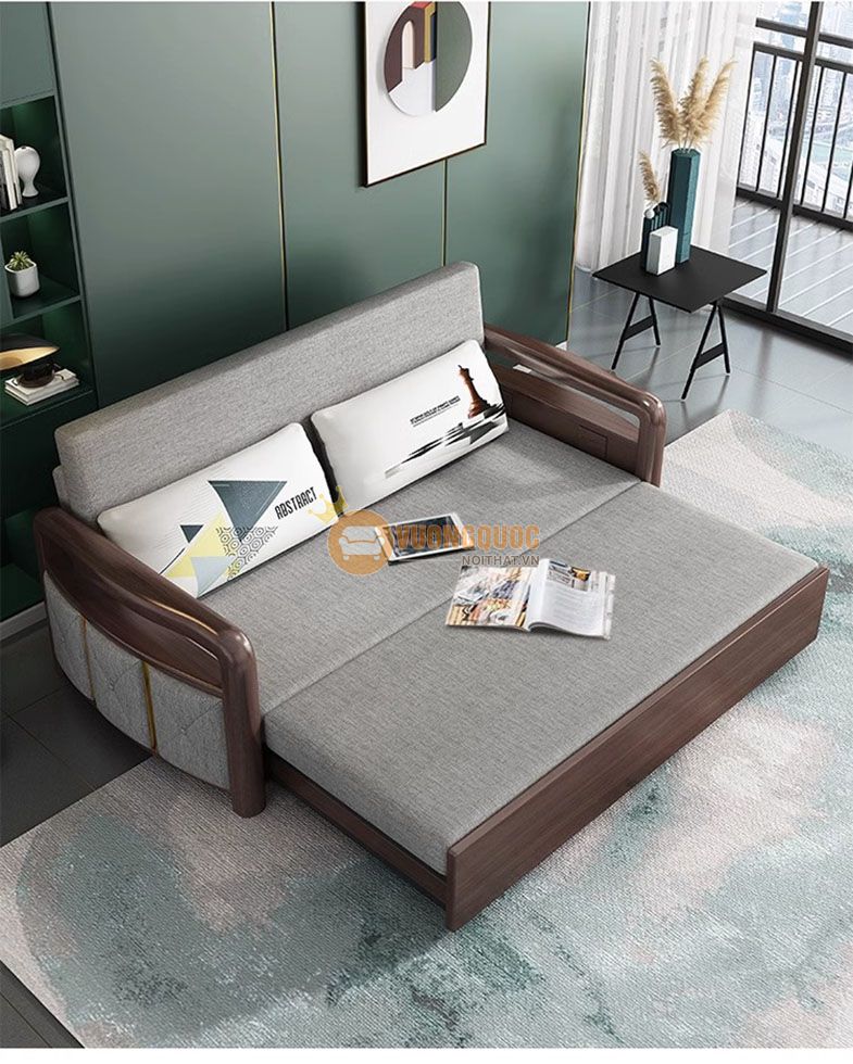 Bộ sofa thông minh kèm bàn trà nâng hạ YC002