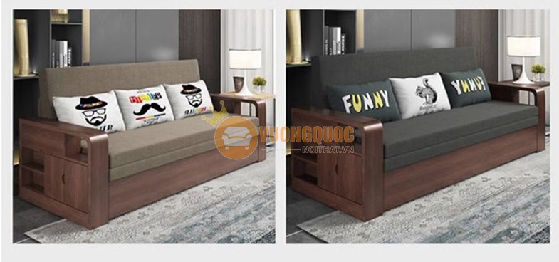 Bộ sofa giường đa năng kèm bàn trà thông minh tiện dụng YC13