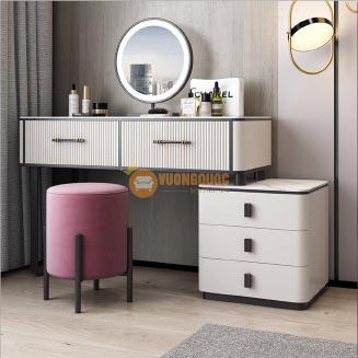 Bàn trang điểm hiện đại mặt đá DF306-1