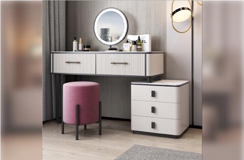 BÀN TRANG ĐIỂM HIỆN ĐẠI MẶT ĐÁ DF306