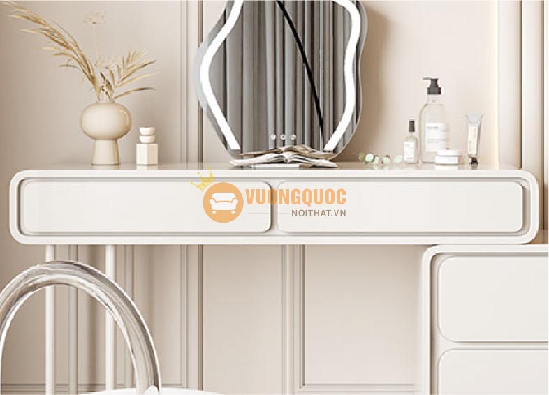 bàn trang điểm kèm tủ 3 ngăn kéo độc đáo sáng tạo df609-2