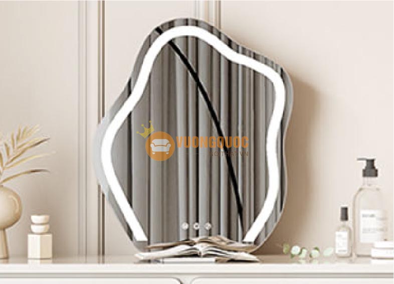 bàn trang điểm kèm tủ 3 ngăn kéo độc đáo sáng tạo df609-4