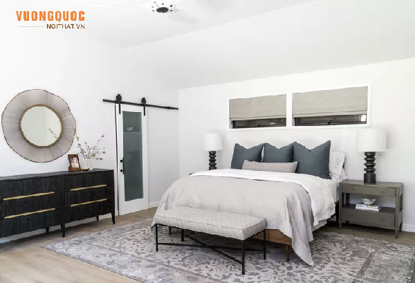 Phòng ngủ sang trọng với đầy đủ tiện nghi 