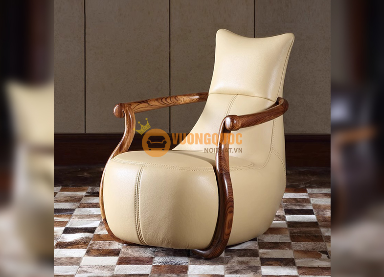 Ghế sofa đơn curva nhập khẩu cao cấp Kk104-2