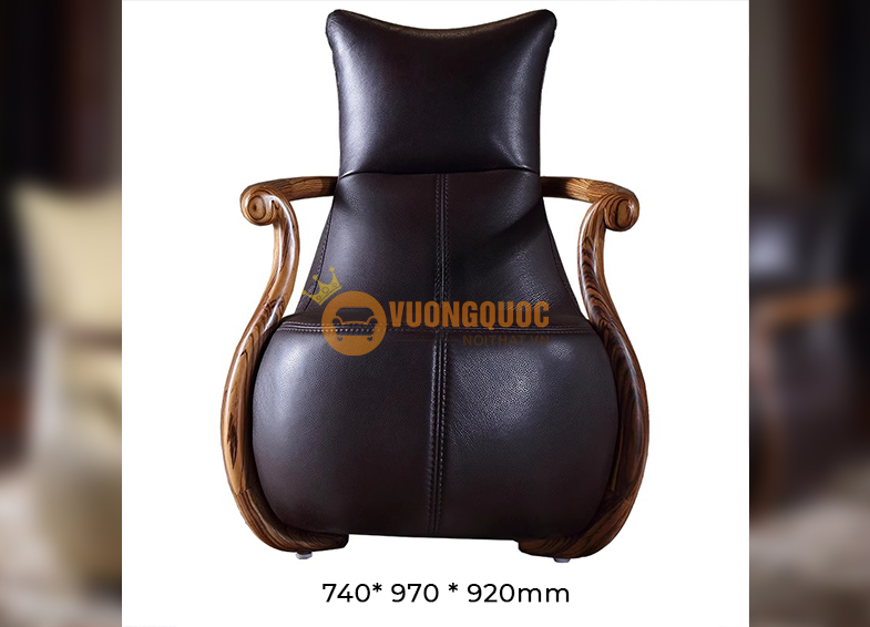 Ghế sofa đơn curva nhập khẩu cao cấp Kk104-5