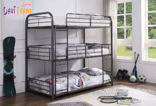 30 Mẫu giường tầng trẻ em bằng sắt - Đẹp, an toàn, tiết kiệm