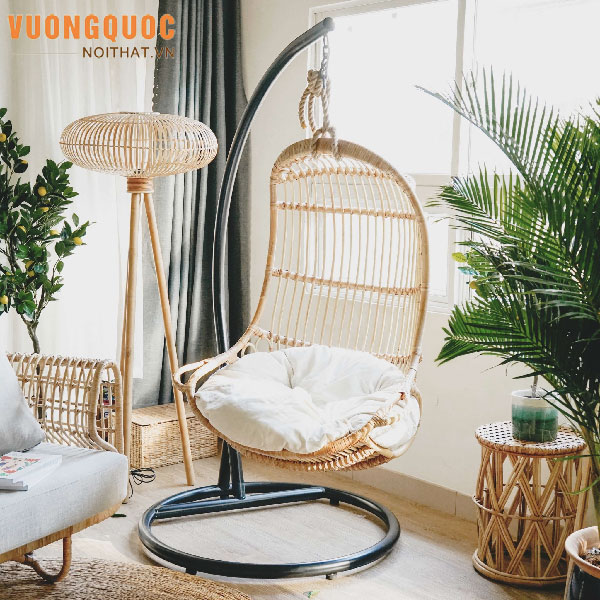 Ghế xích đu kiểu Boheme 